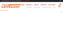 Tablet Screenshot of ladderlevelizer.com